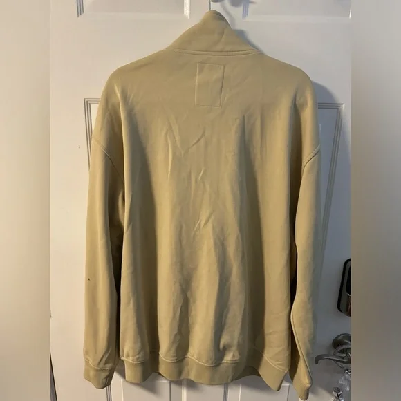 Y2K Ecko Unlimited Tan The Royal Rhino Track Jacket XL Streetwear Oversized EUC